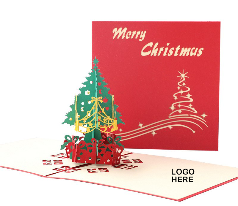 3D Christmas Custom Greeting Cards 4