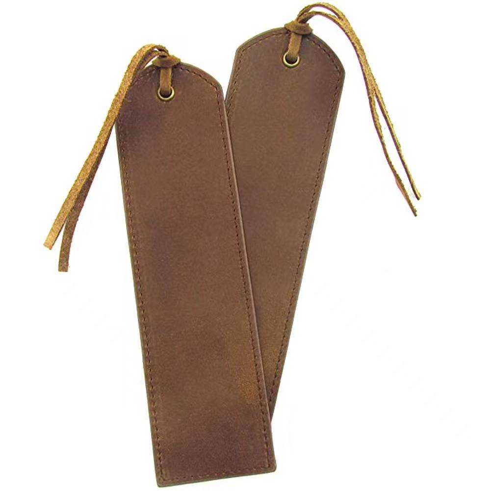Handmade Leather Bookmark 2