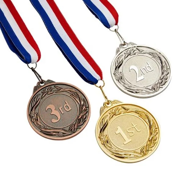 6-Pack Award Medals with 15.5-Inch Ribbons 7