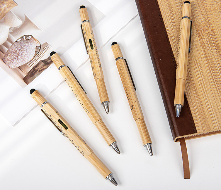 Bamboo Multi Tool Pen 2