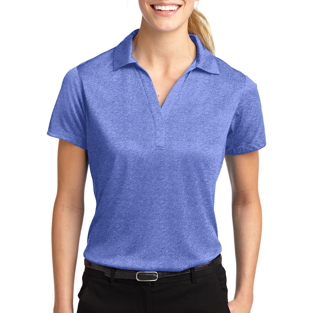 Sport-Tek® Ladies' Heather Contender™ Polo 29