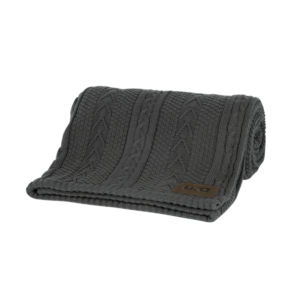 Cable Sherpa Blanket 50