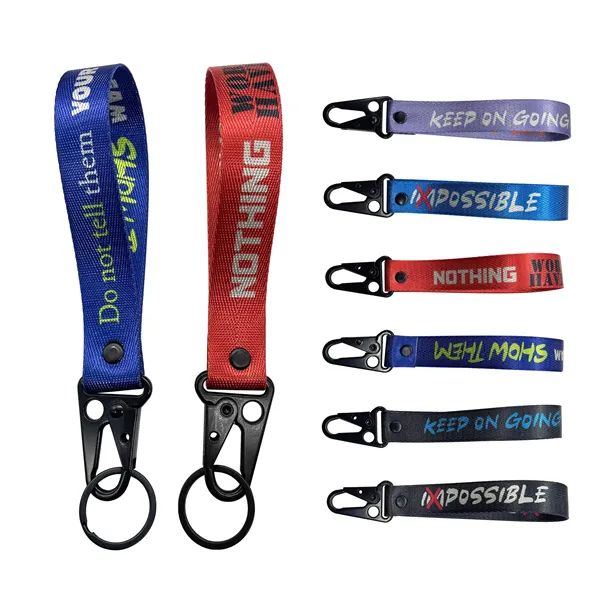 Lanyard Wrist Key Chain with Hook