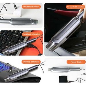 Handheld Rechargeable Vaccum Cleaner For Car And Home Use 2