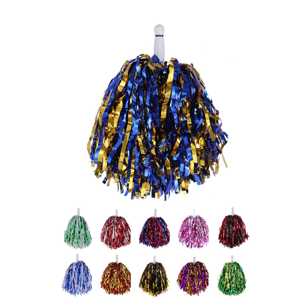 500 Streamer Solid Paddle Handle Poms