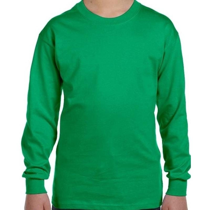 Gildan Heavy Cotton™ Youth 5.3 Oz. Long-Sleeve T-Shirt 13