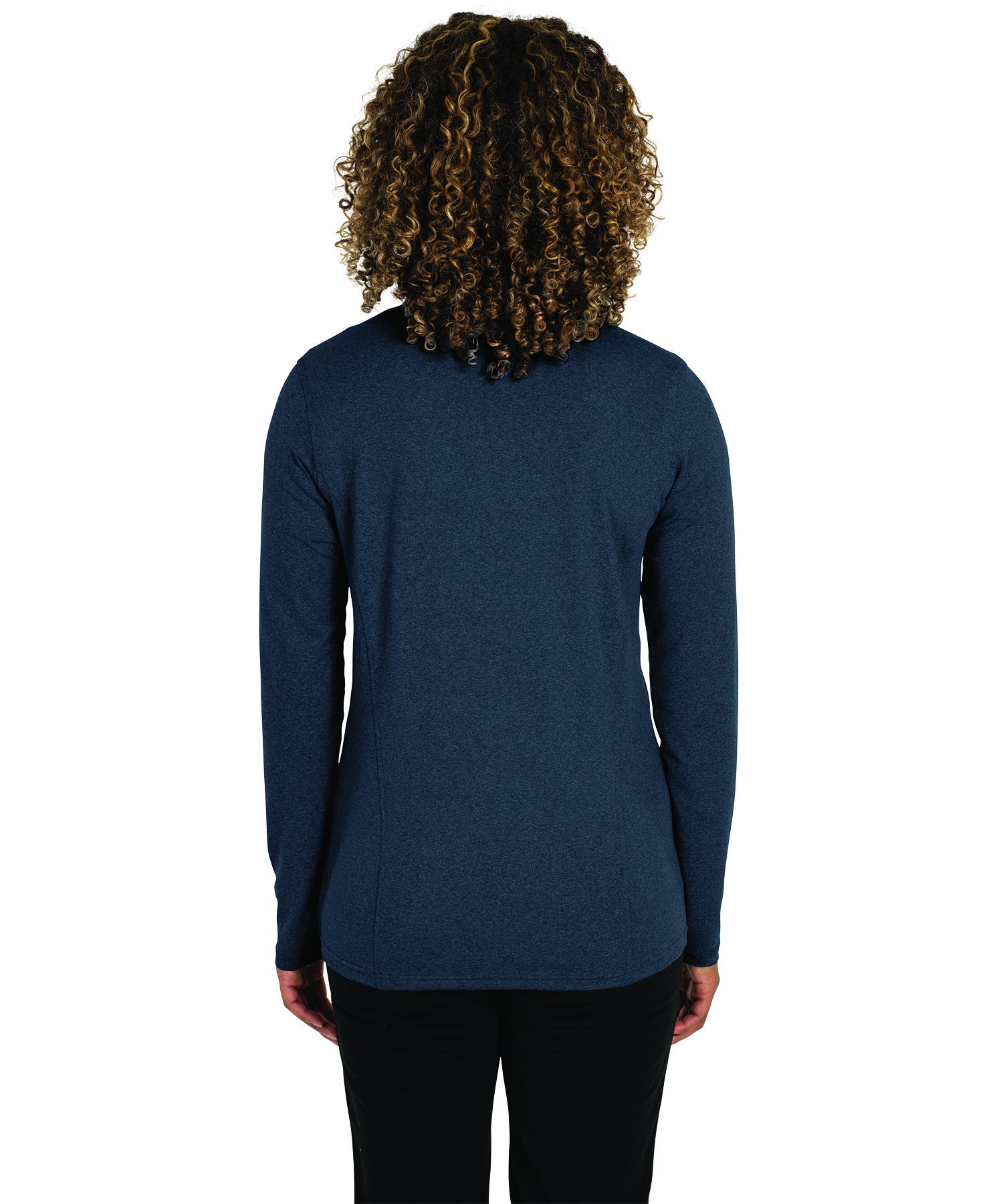 Women's Heathered Eco-Logic Stretch Quarter Zip 20