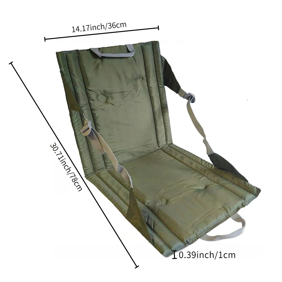 Portable Folding Outdoor Stadium Seat With Adjustable Strap 6