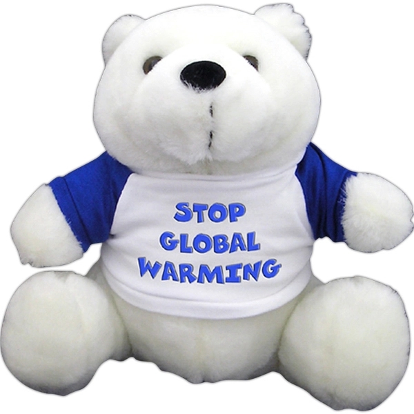9" Plush Stuffed Buddy Polar Bear