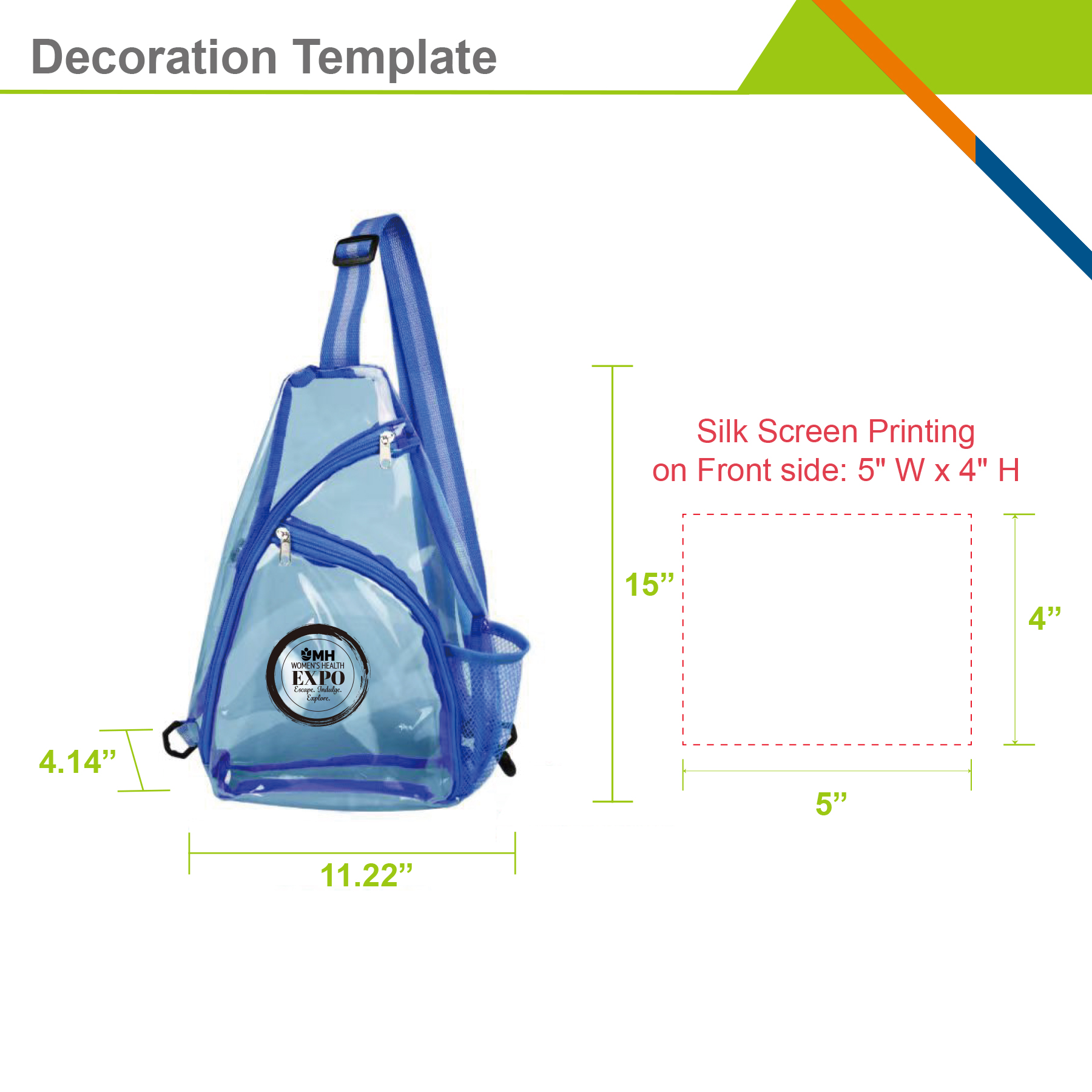 Victor Clear Sling Bag 6