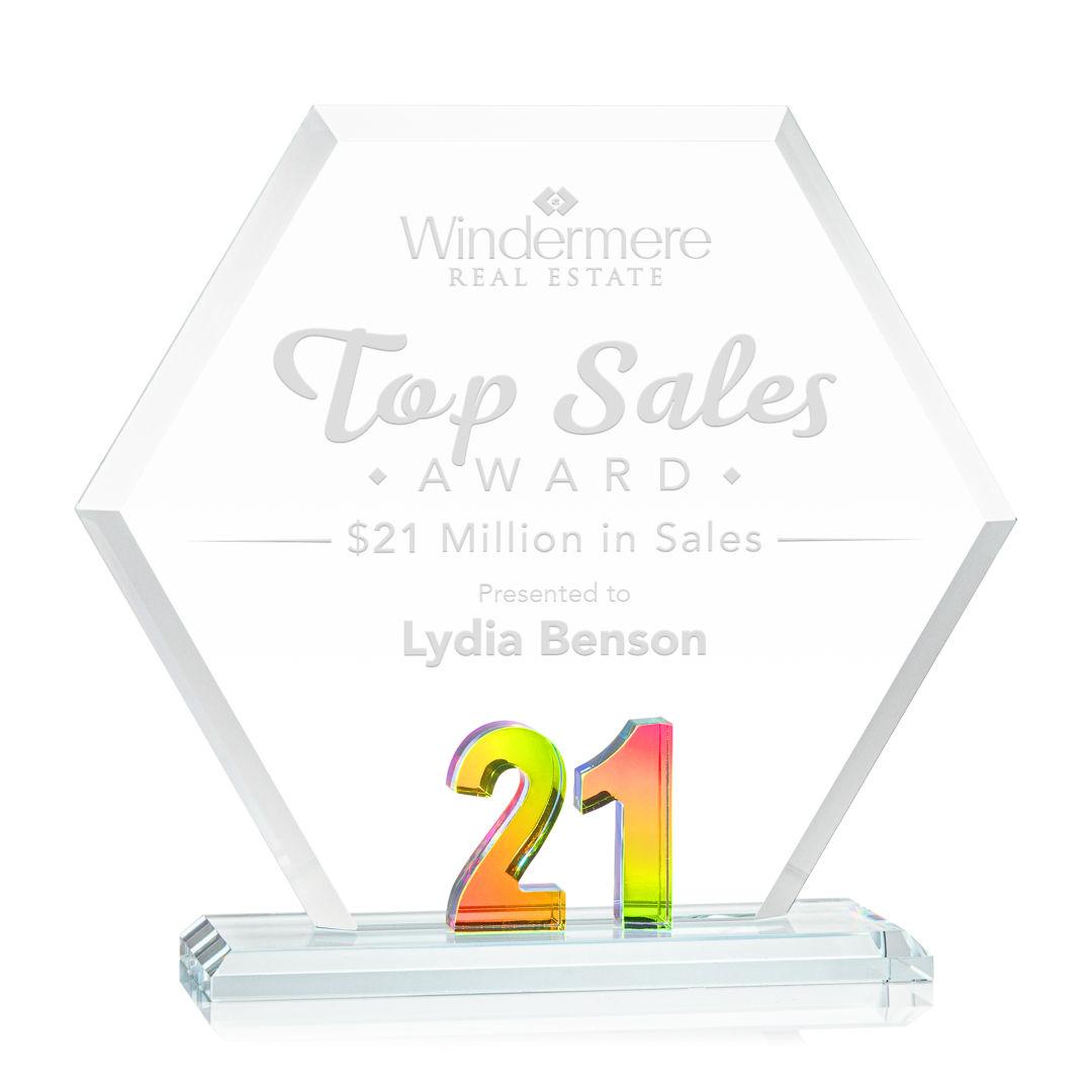 Riviera Milestone Award - Prismatic 4