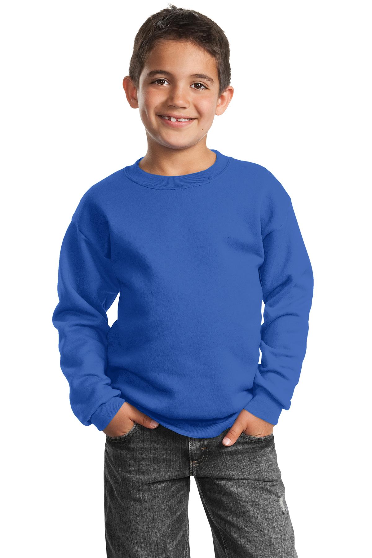 Port & Company® Youth Core Fleece Crewneck Sweatshirt 33