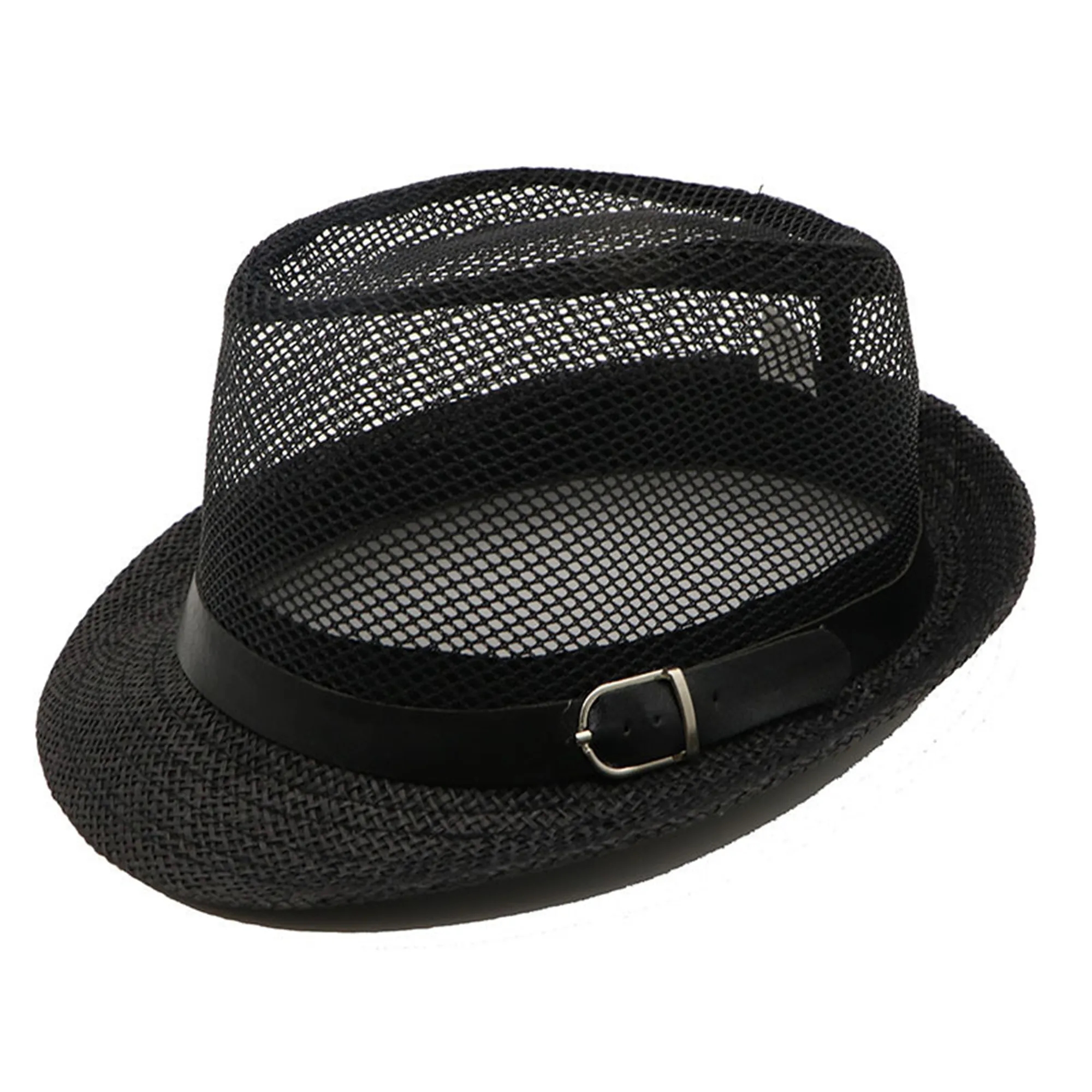 Short Brim Mesh Crown Beach Sun Cap 8