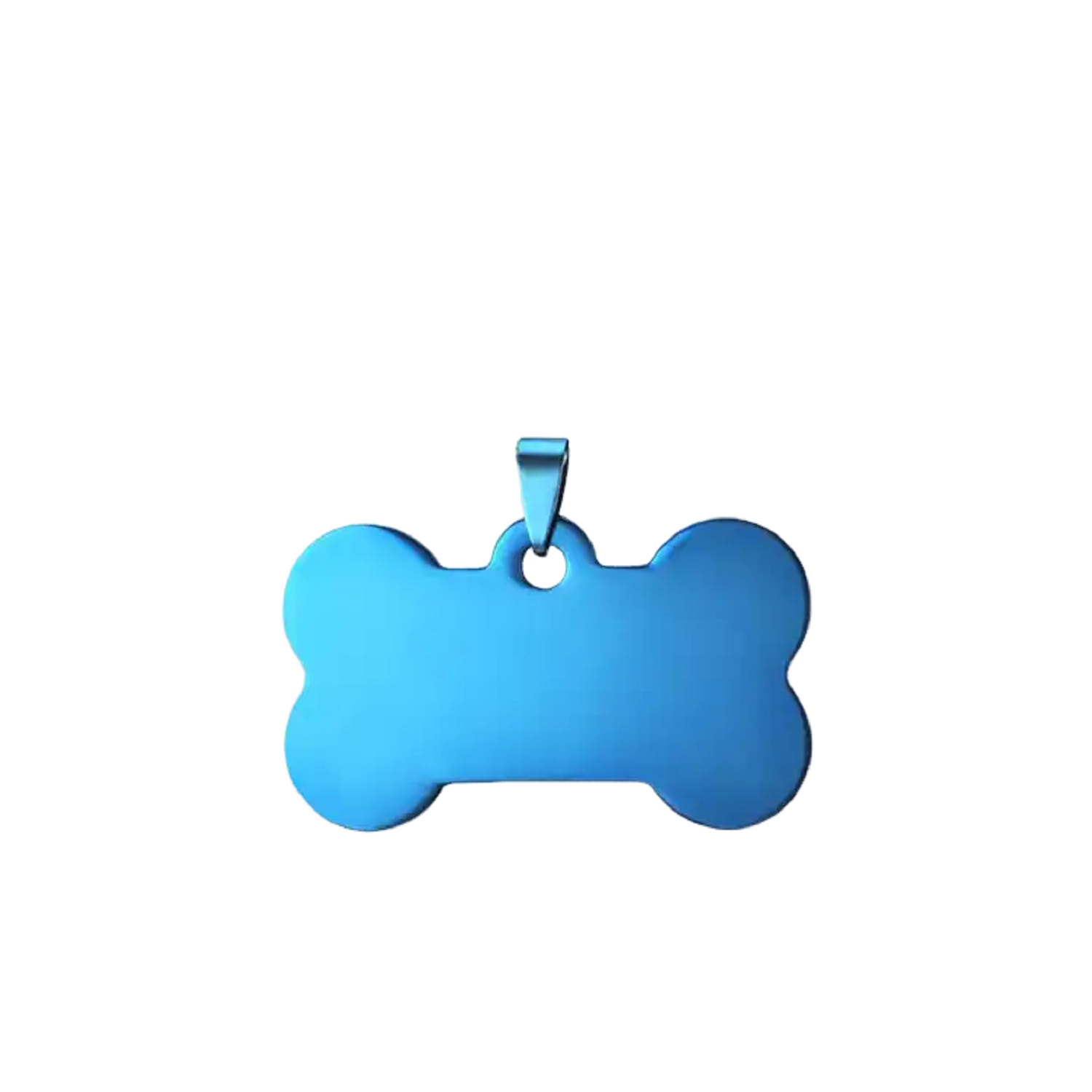 Bone Style Stainless Steel Pet Tag 1