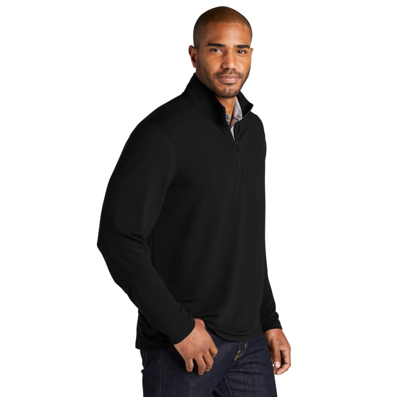 Port Authority Microterry 1/4-Zip Pullover, custom hoodie or sweatshirt with logo imprint 16