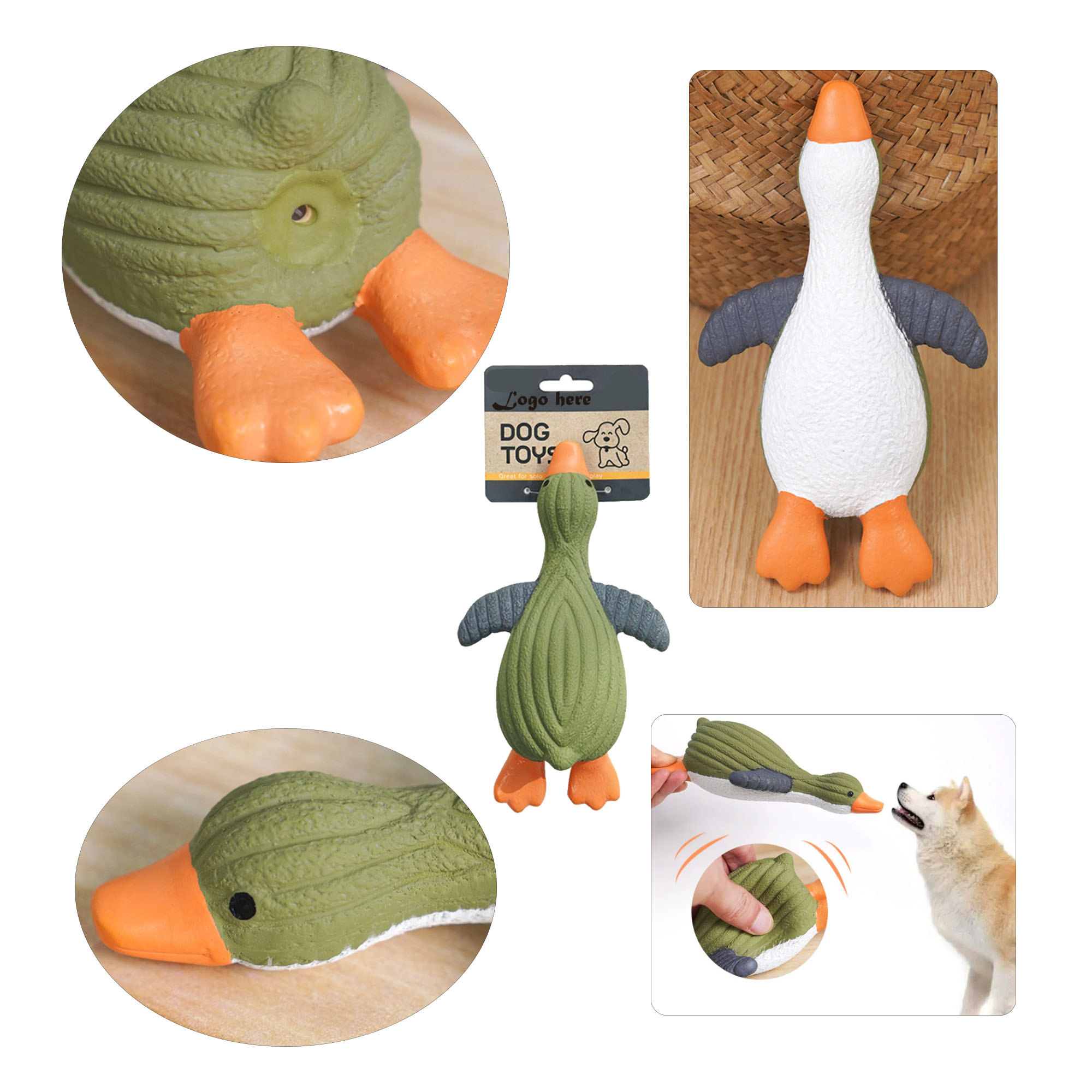MOQ1000 Bite-Resistant Pet Stress-Relieving Toy 1