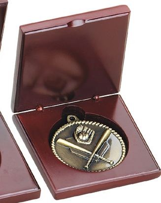 Wooden Presentation Box for 2" Medal 2