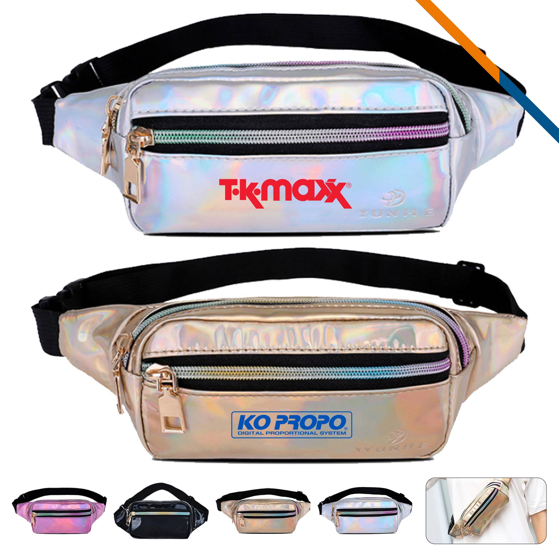 Patin Shiny Fanny Pack 2