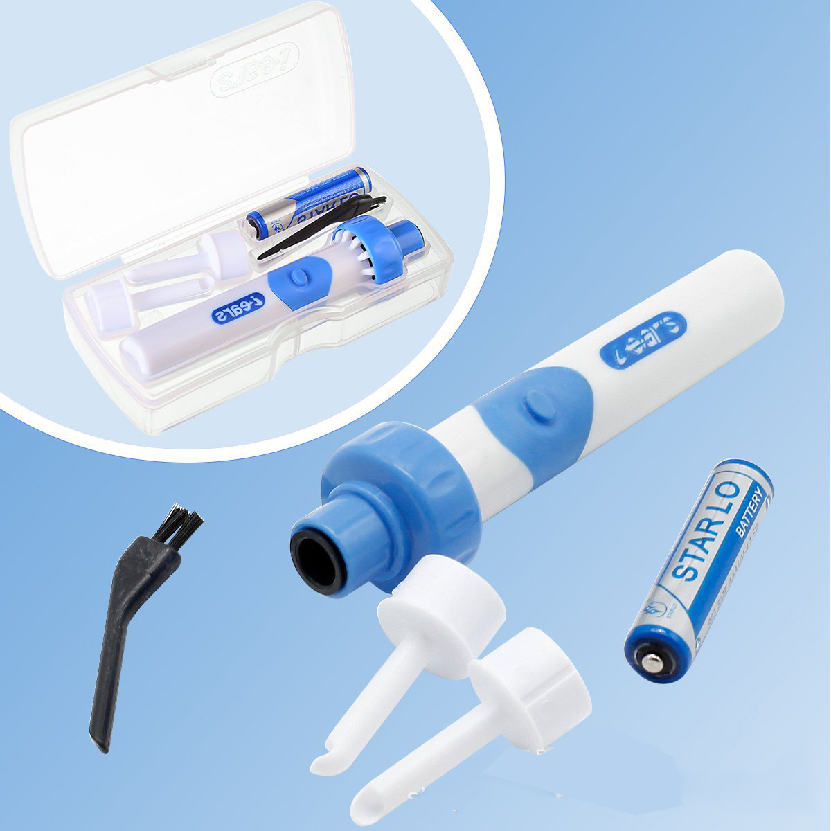 Electric Ear Cleaner Vacuum Ear Wax Dirt Fluid Remover 1