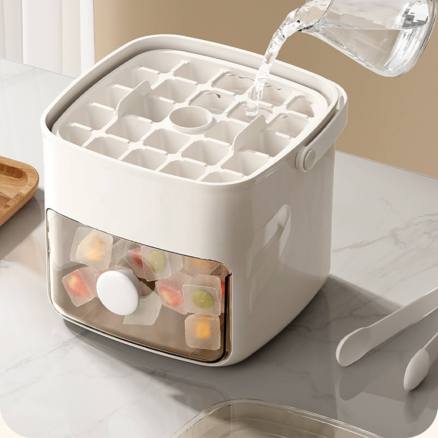 Ice Cube Maker Box w/ Handle 3