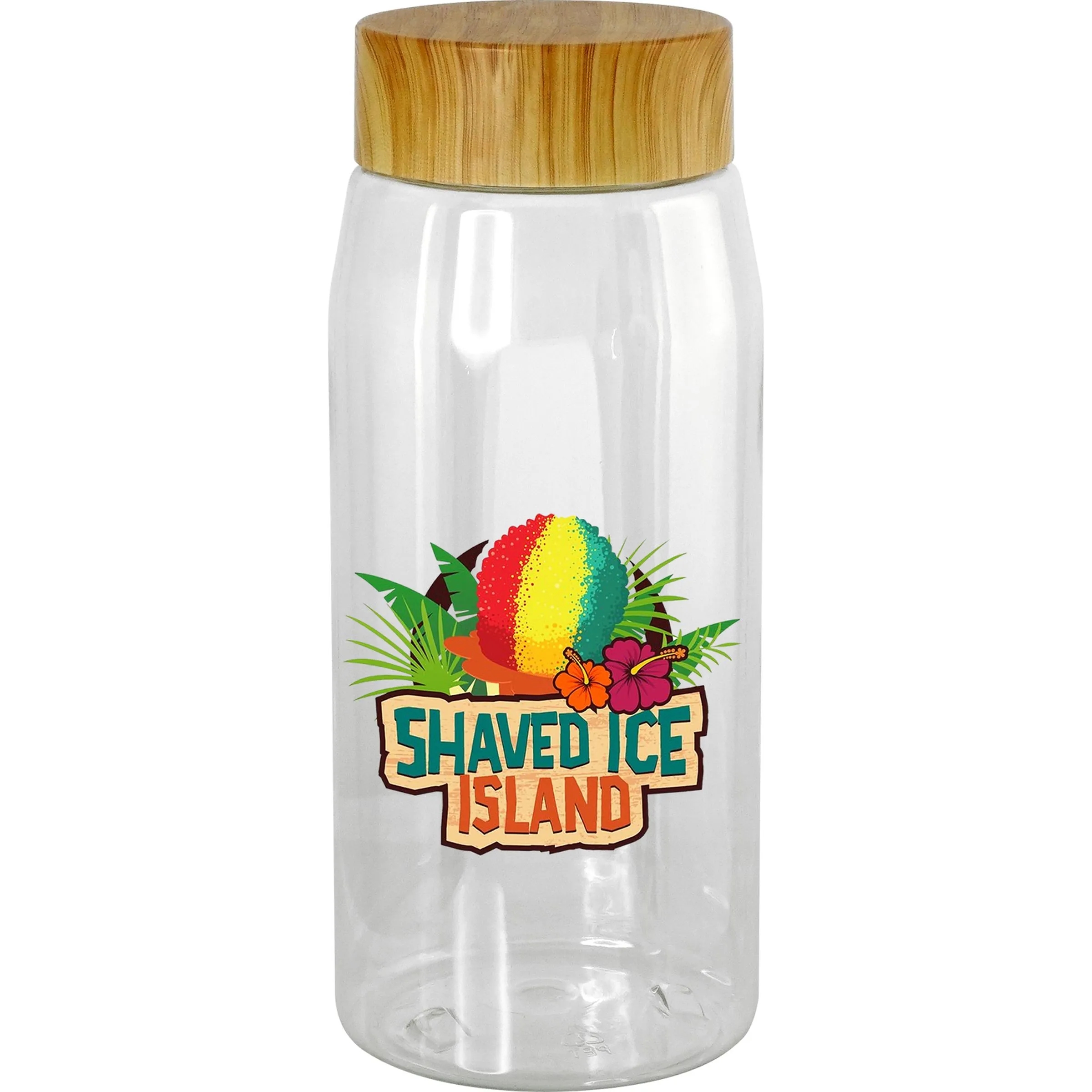 Bamboo Pattern 25 oz. Recycled Bottle 6