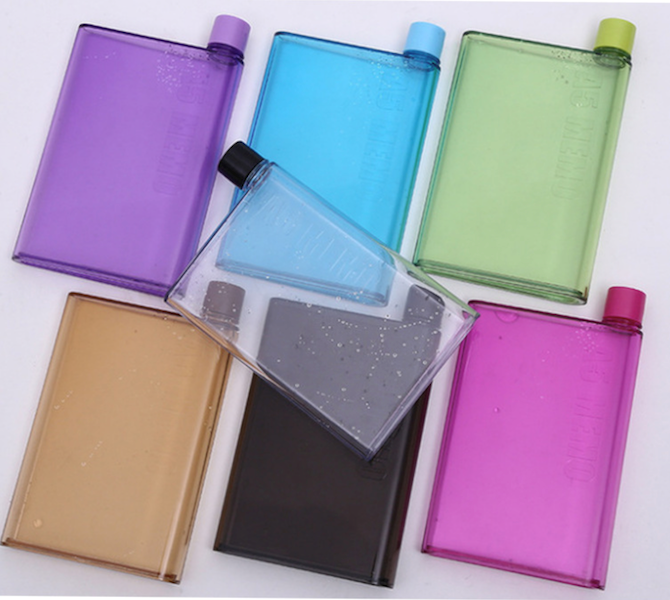 15 Oz Stylish Tetragonal A5 Tritan Water Bottle 2