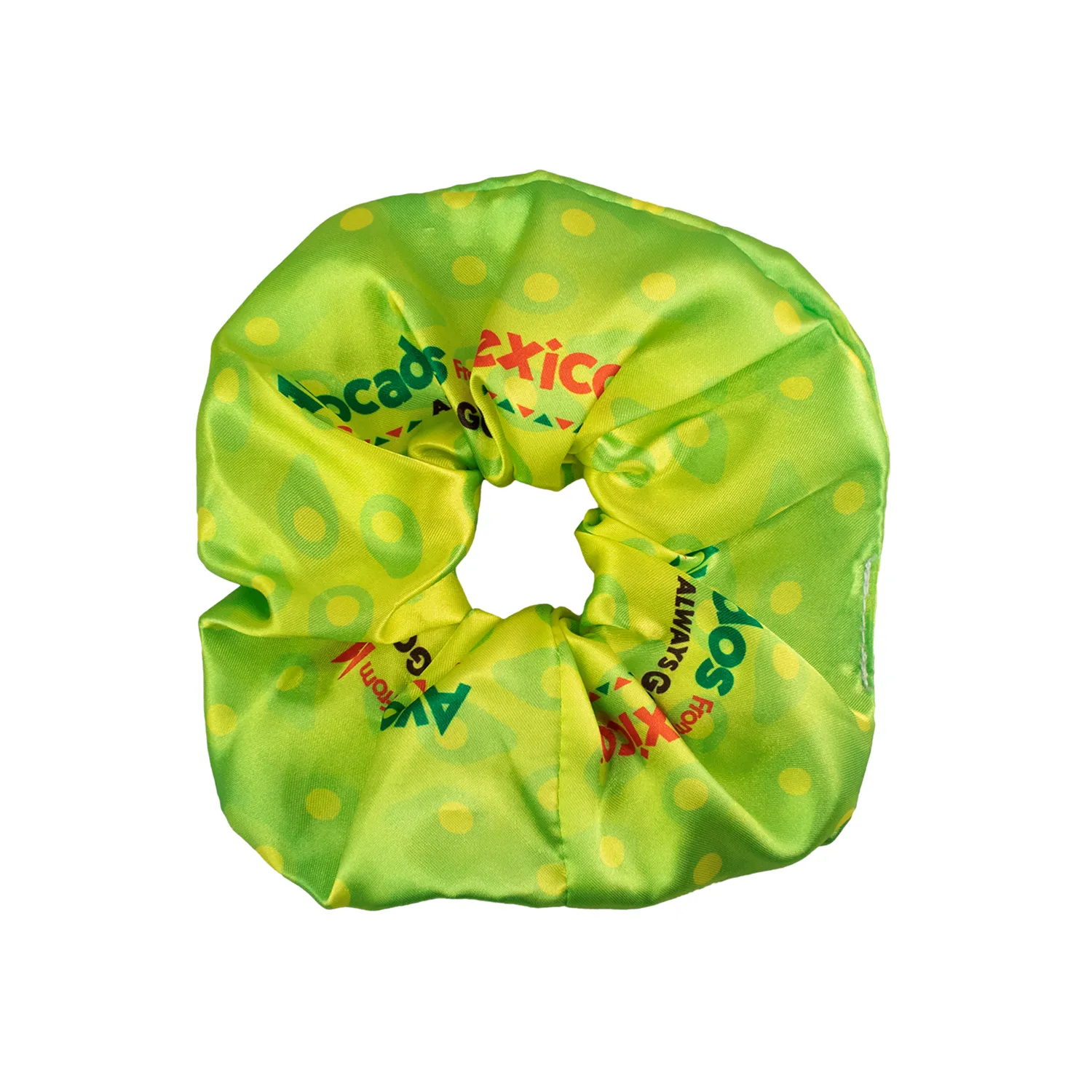 Round Full Color Hair Scrunchie 4