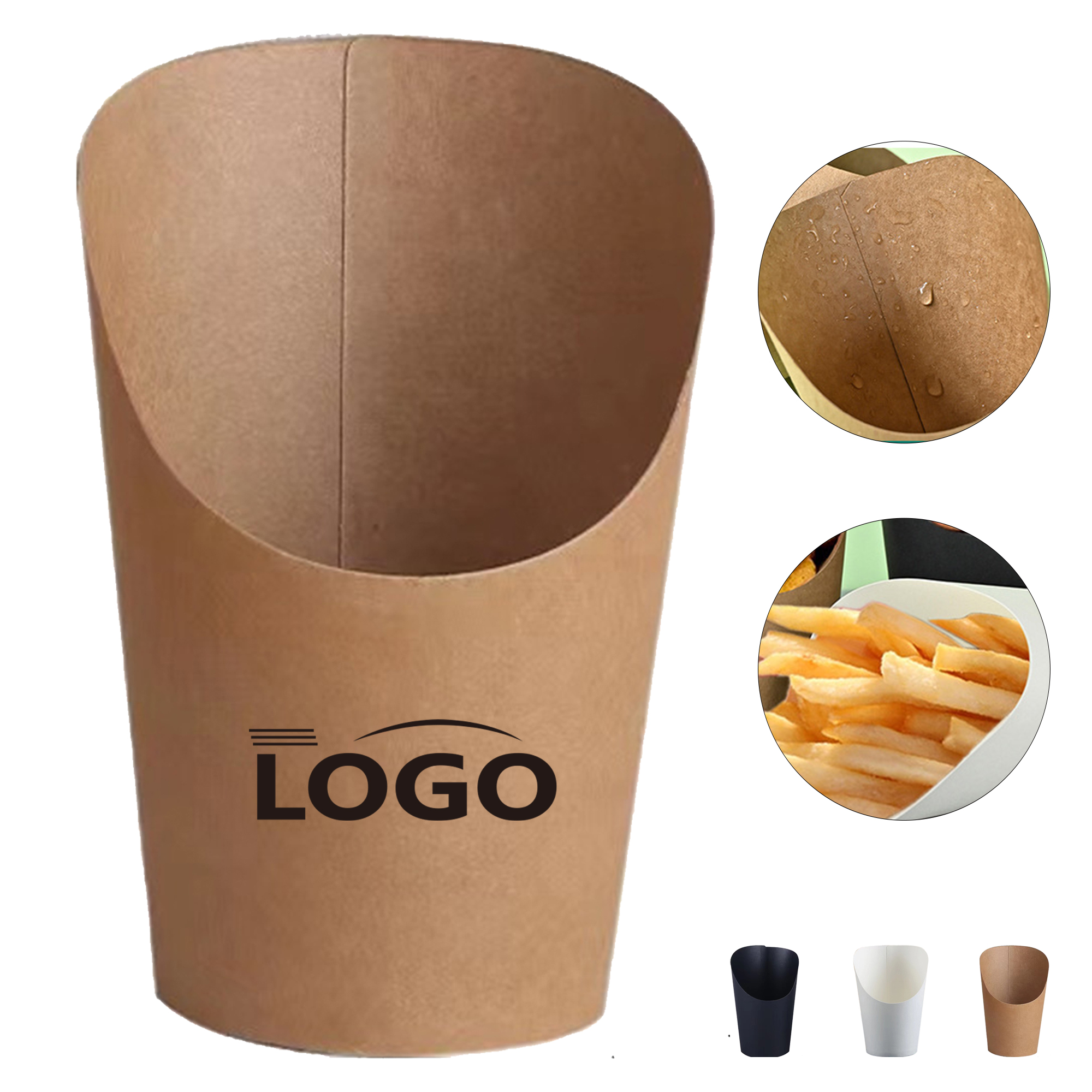 14 oz Kraft Paper Snack Cup 5