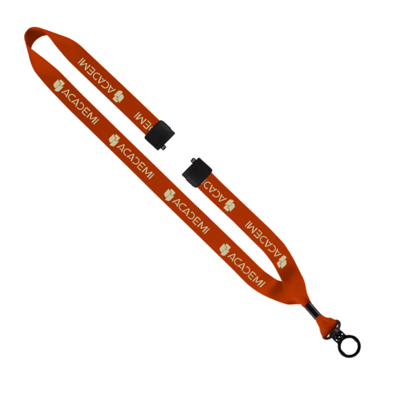 3/4" Polyester Lanyard with O-Ring 87