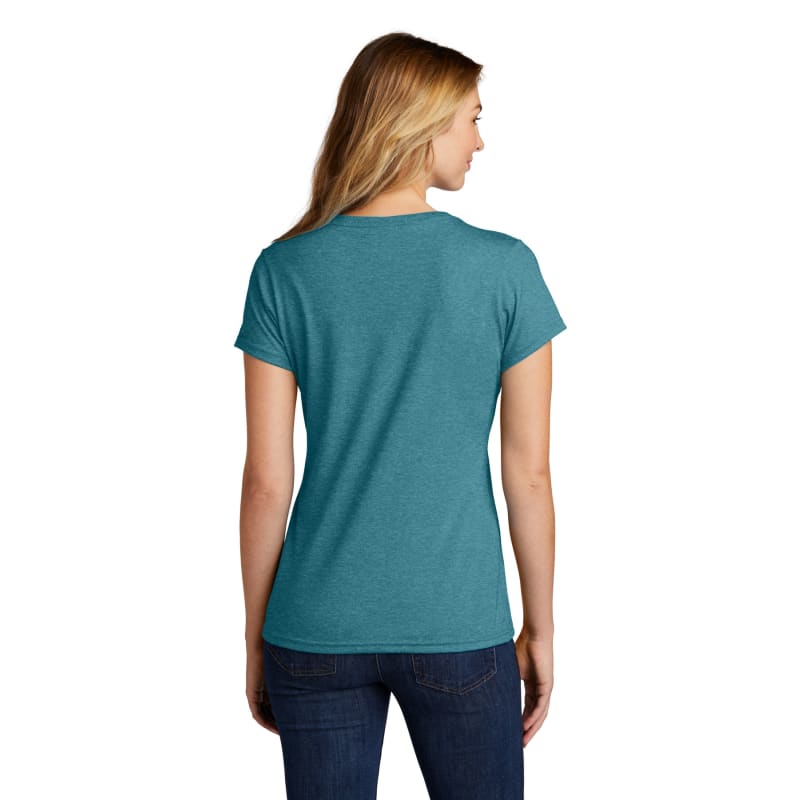 Port & Company Women's Tri-Blend V-Neck Tee. 17