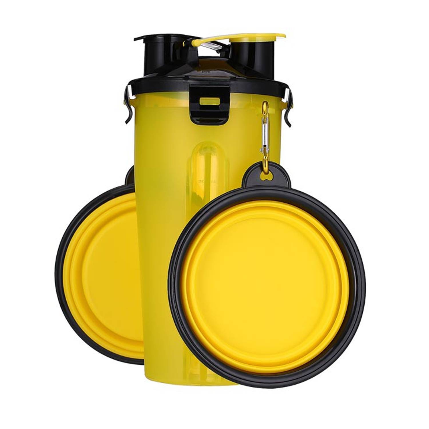 2 in 1 Folding Pet Feeder Water Bottle 7