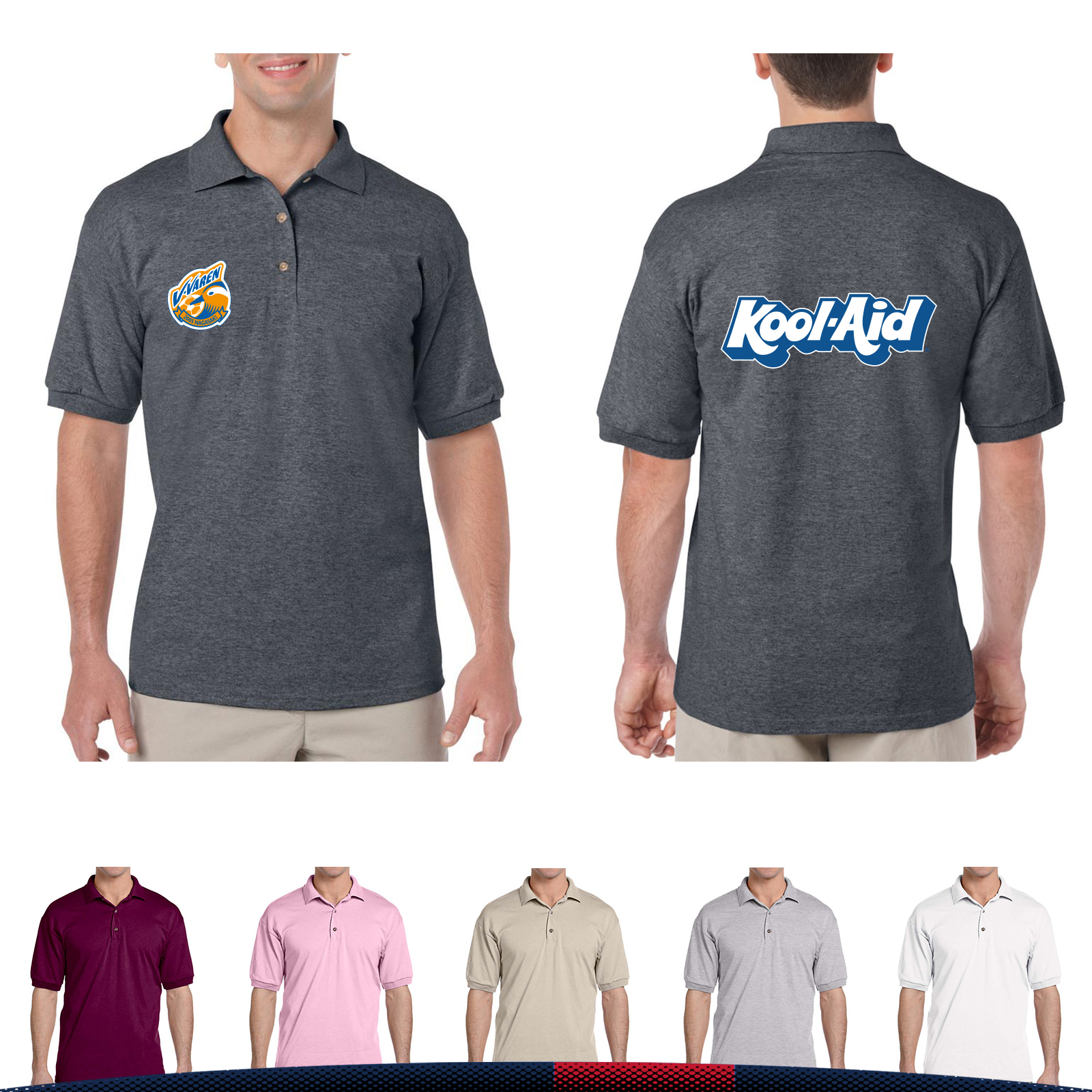 Gildan® 5.6 oz. Adult Cotton/Sports Polo Shirts 5