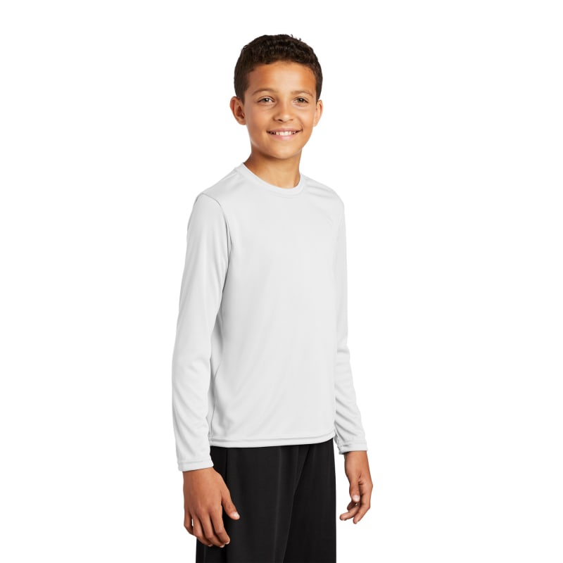 Sport-Tek Youth Long Sleeve PosiCharge Competitor Tee. 122