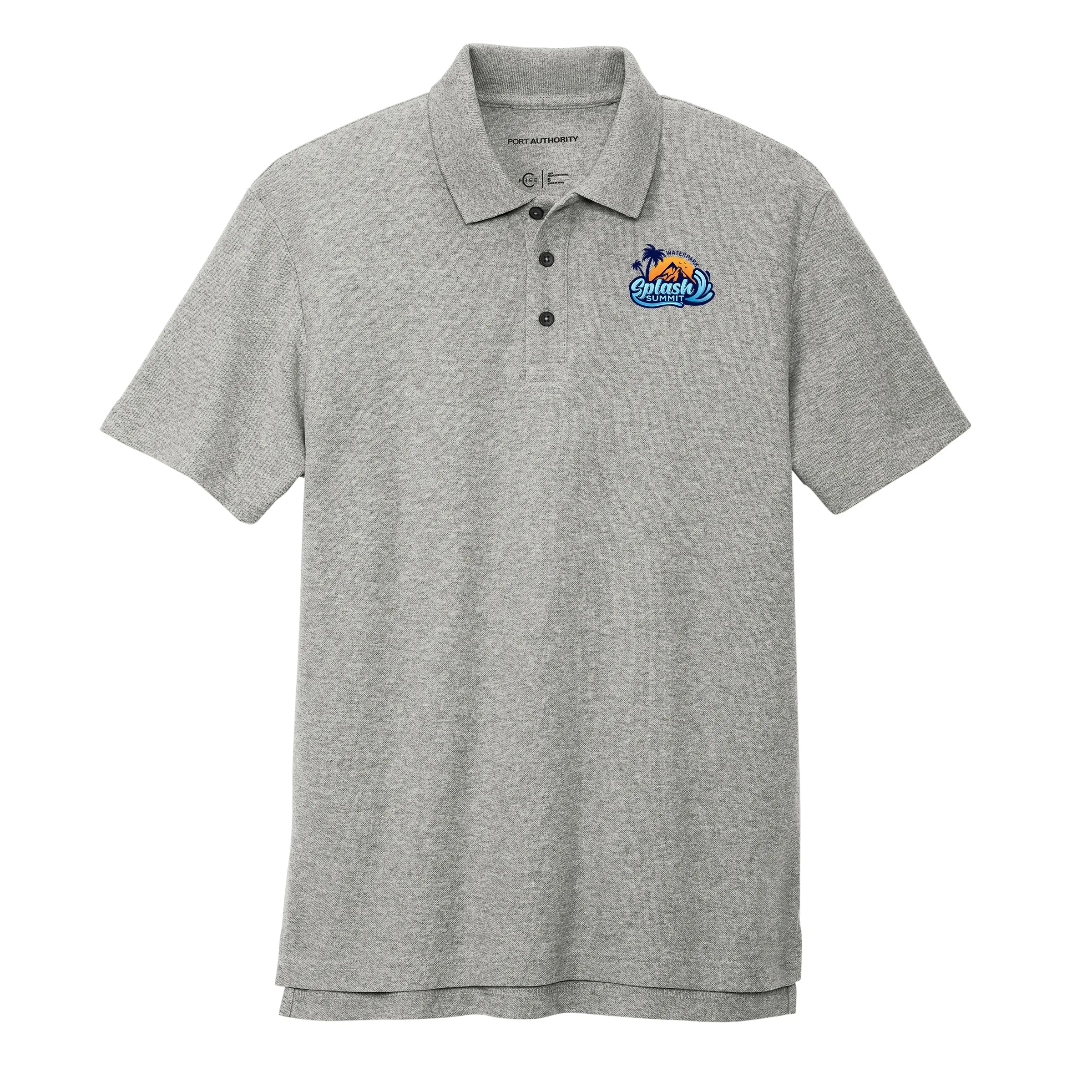 Port Authority(R) C-FREE(R) Cotton Blend Pique Polo 9