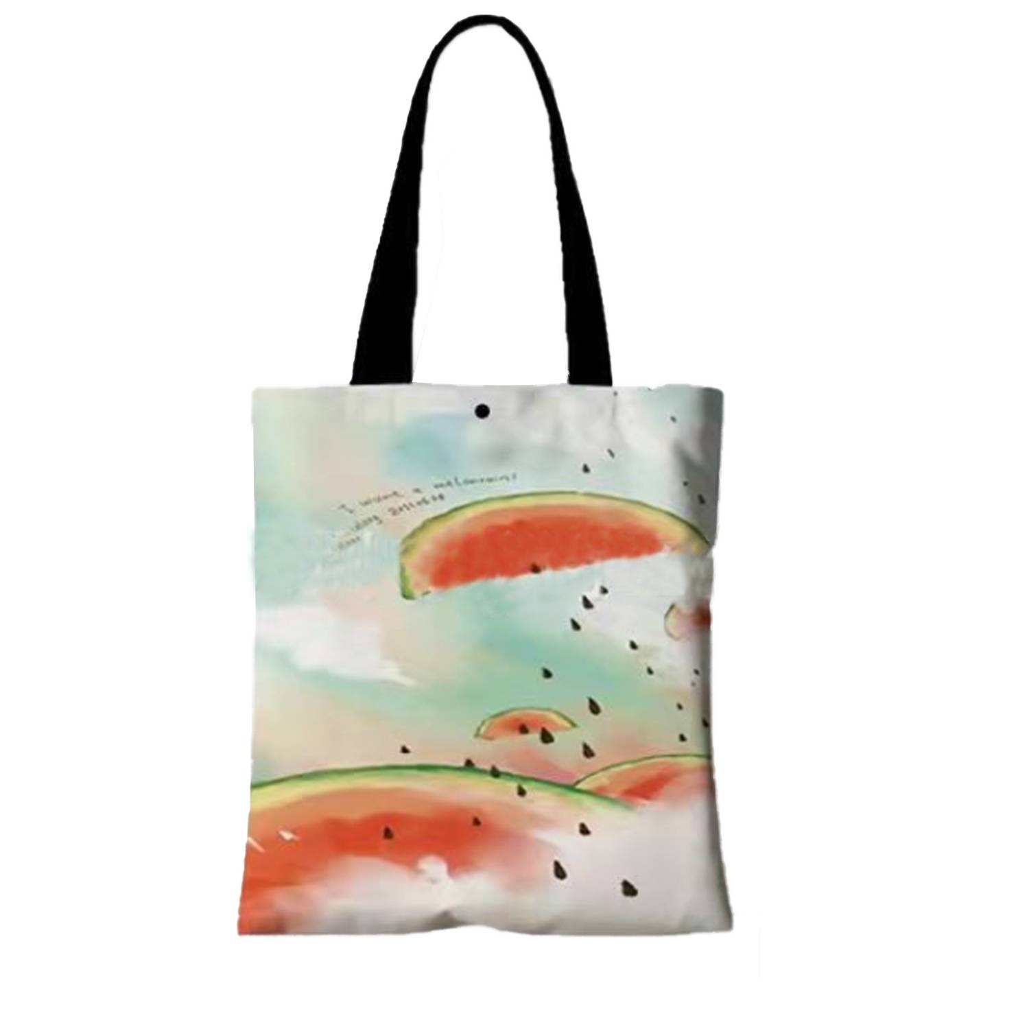 Full color rainbow tote bag 1