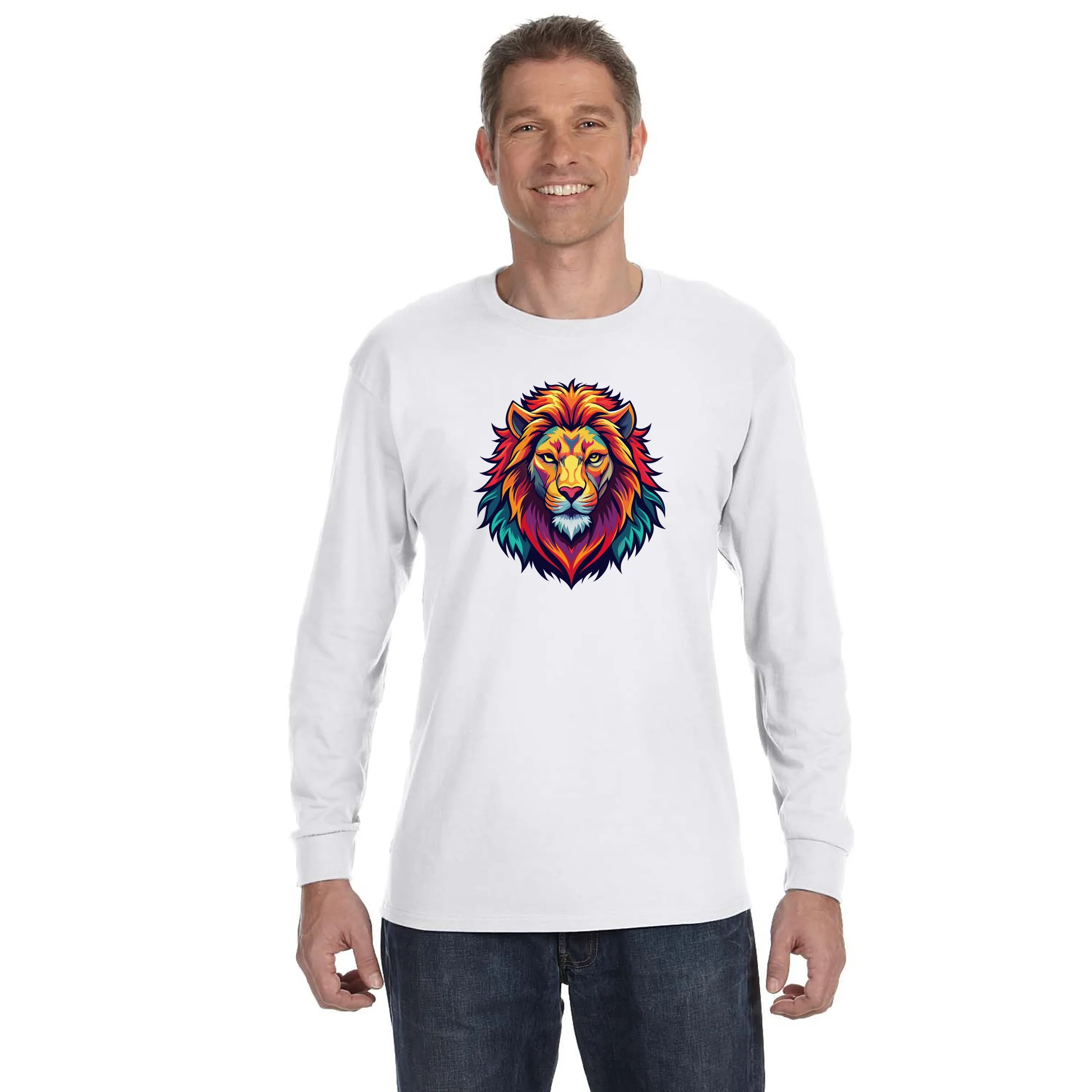 Gildan Heavy Cotton Long Sleeve T-Shirt 13