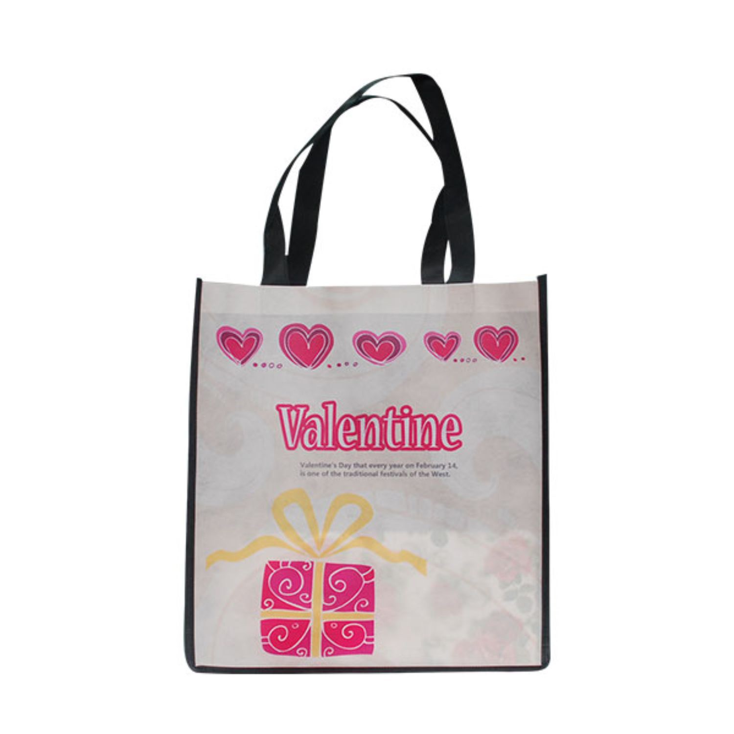 100 GSM Large Full Color Shopping Tote Bag with 8" Gusset (12" x 13" x 8") 3