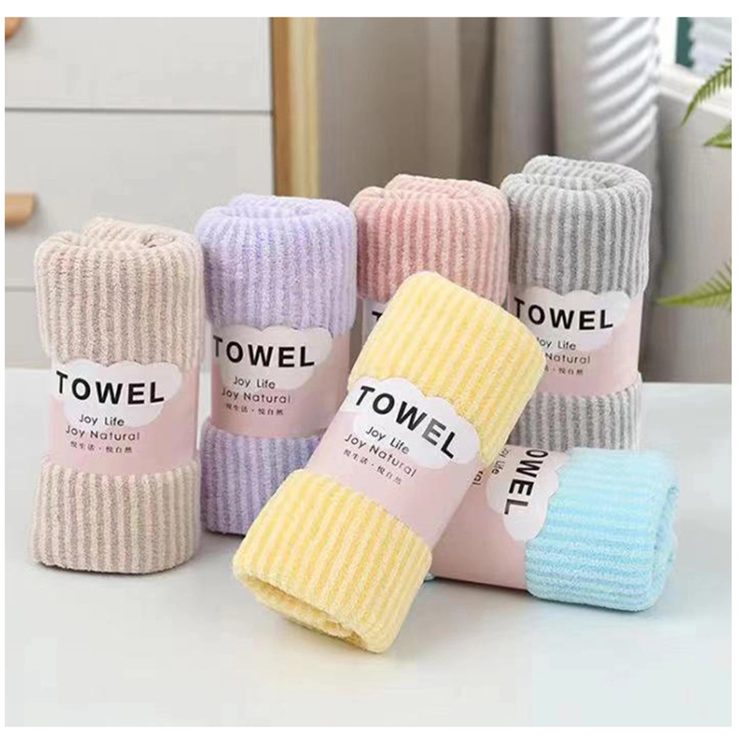 Adult Coral Fleece Beach Towel 4