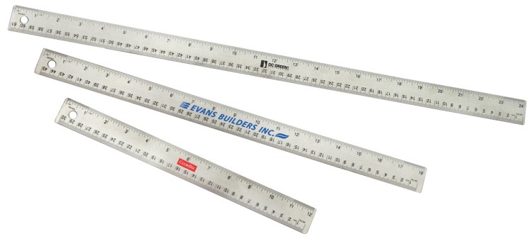6" Flexible Stainless Steel Ruler 1