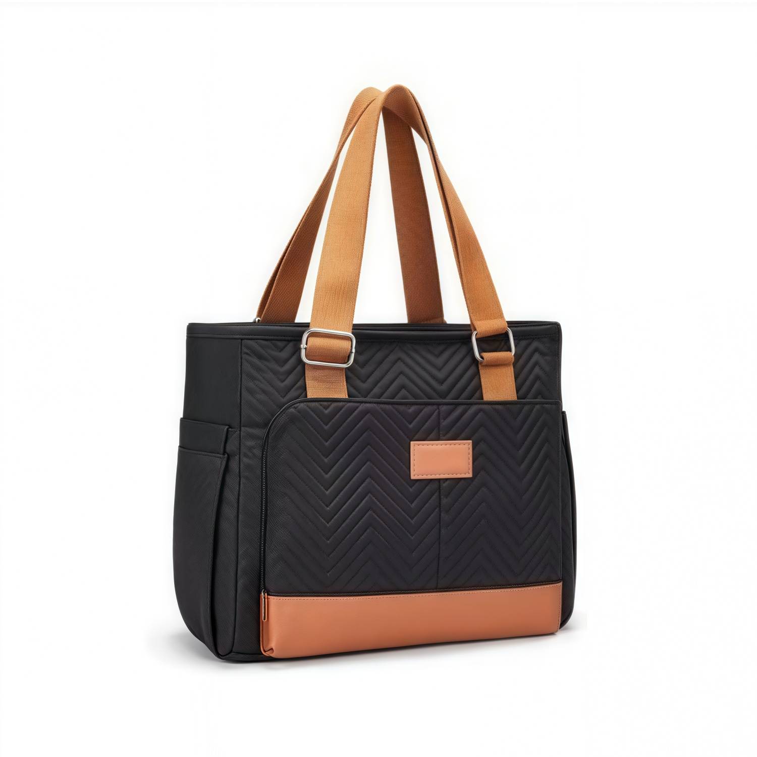 9L Oxford Insulated Cooler Lunch Bag w/ Pockets for Office 3