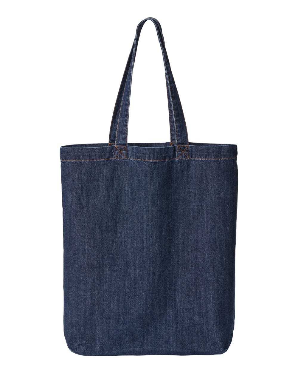 Cotton Denim Gusseted Tote Bag - 7761A, custom tote bag with logo imprint 10