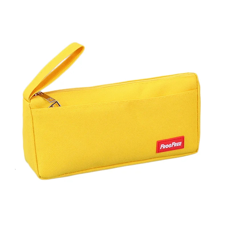 Large Capacity Pencil Pouch With Zipper Compartments 2