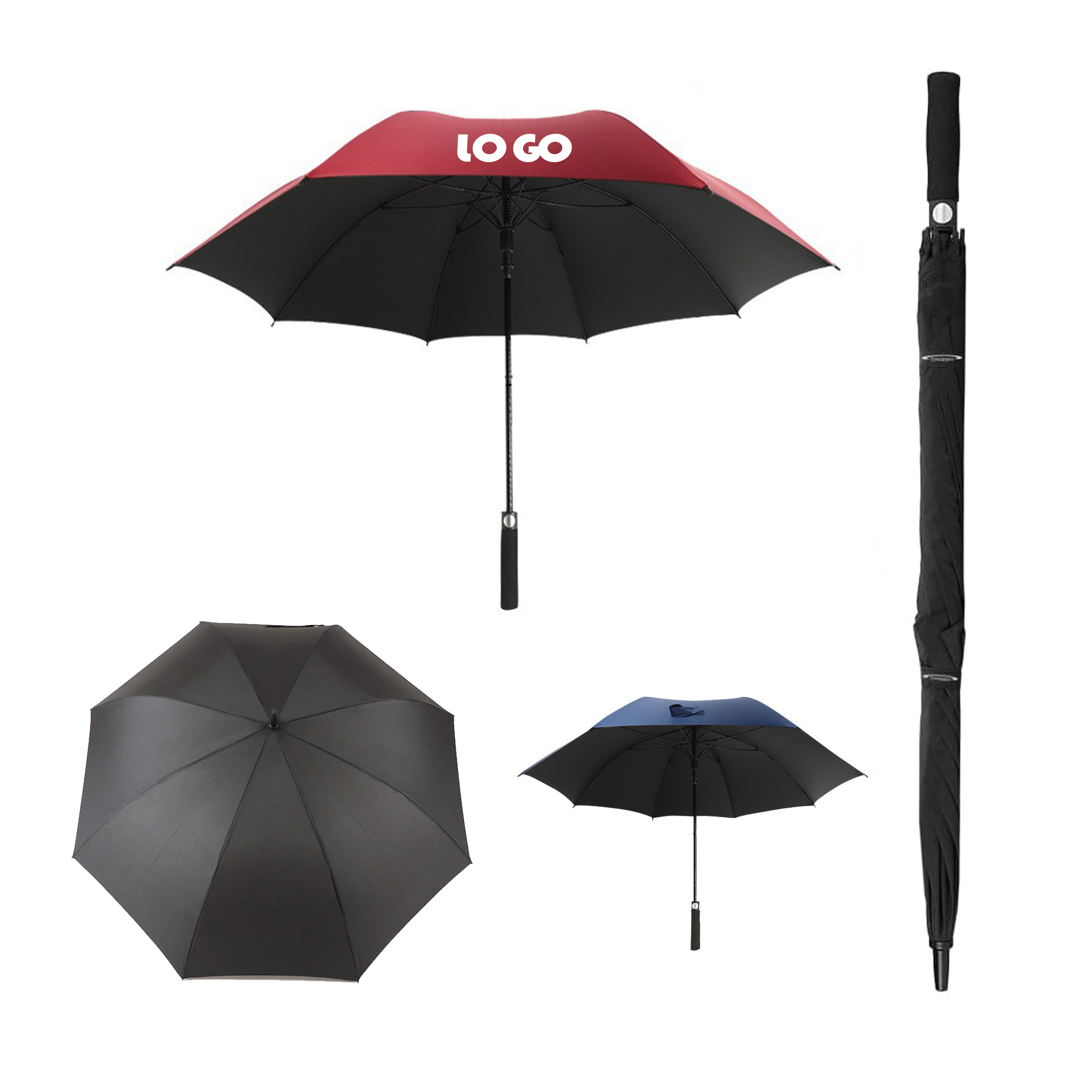 Automatic Long-handled Double-layer Parasol 4
