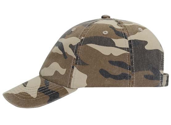 OTTO CAP® Camouflage 6 Panel Low Profile Baseball Cap 30