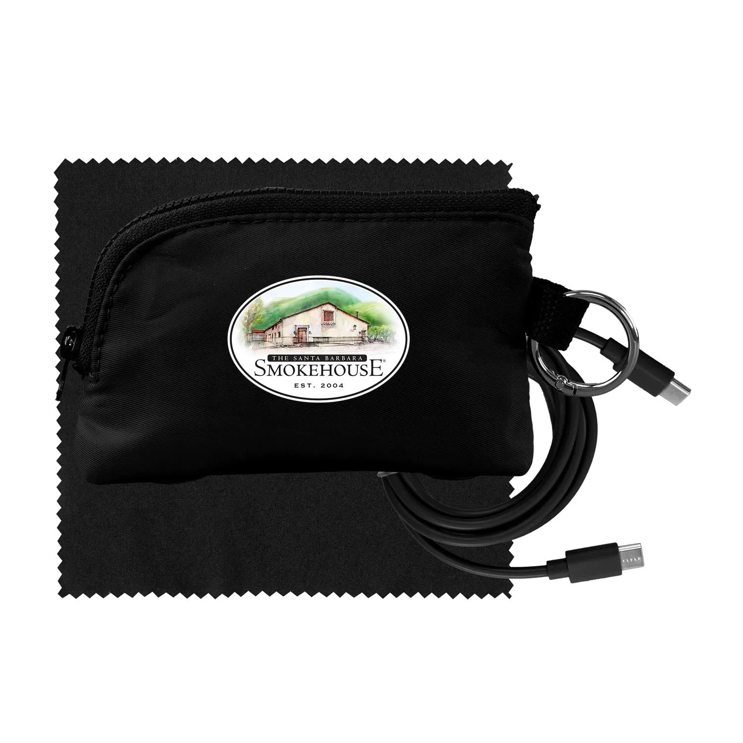 Zip Around C to C Cable & Cloth Set 12