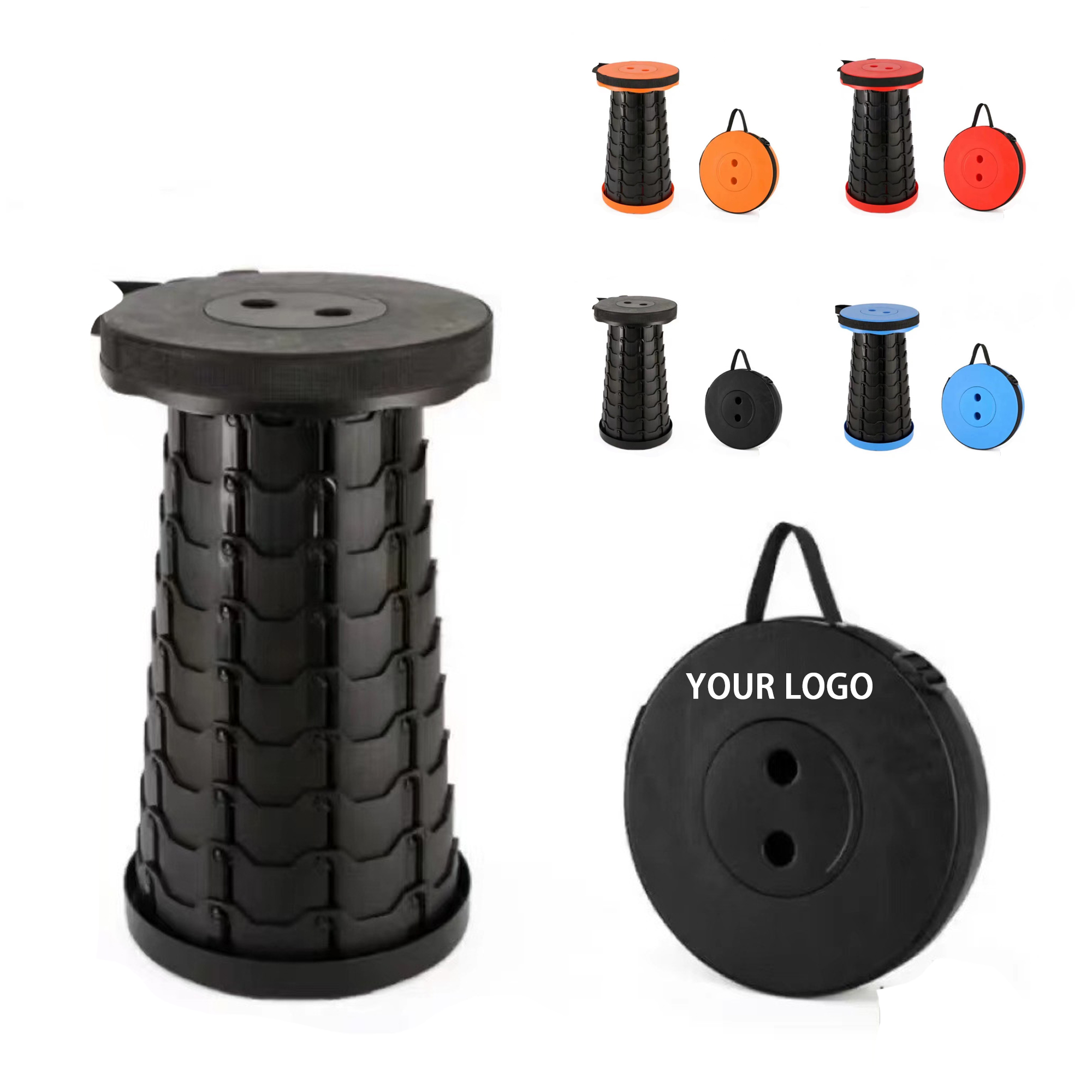 Portable Telescopic Seat 9.9" Diameter x 2.6" Height 3