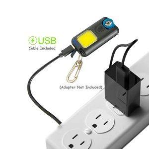 Rechargeable Compact LED Cap Light With Secure Clip 5