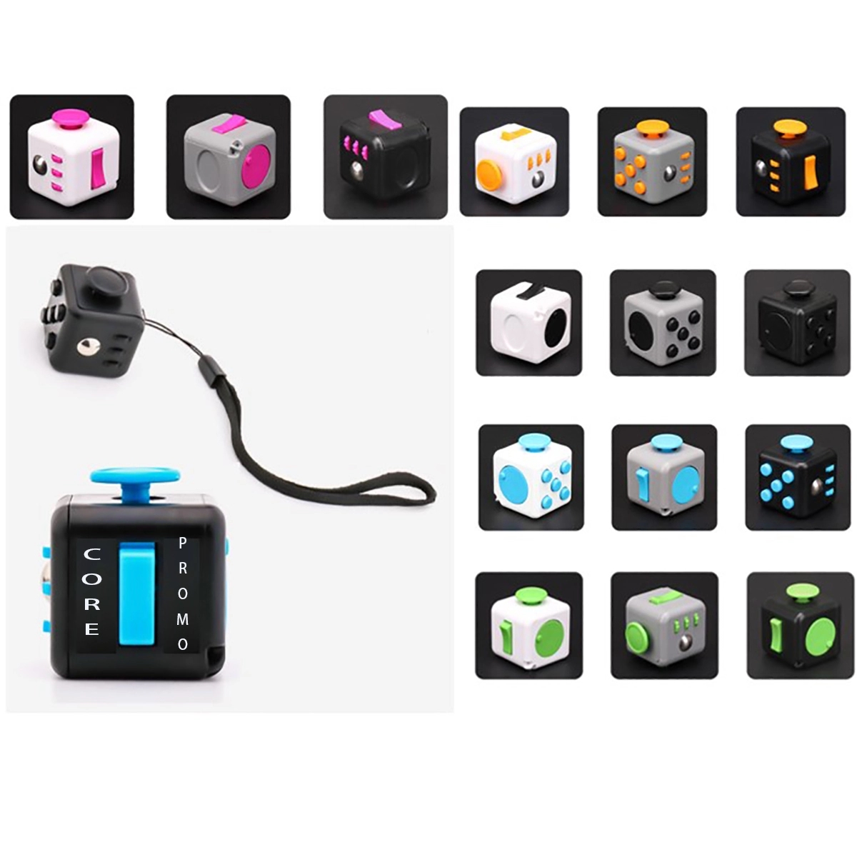 Fidget Cube Stress Anxiety Pressure Relieving Toy 1