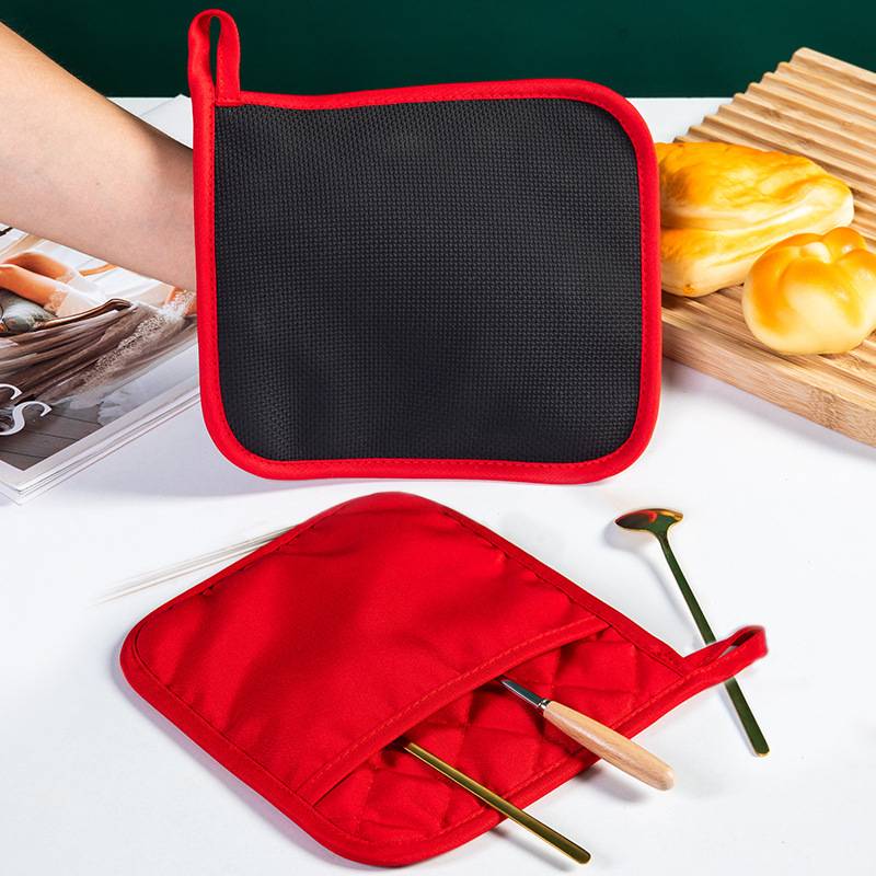 Kitchen Basic Heat Resistant Oven Mitts 5