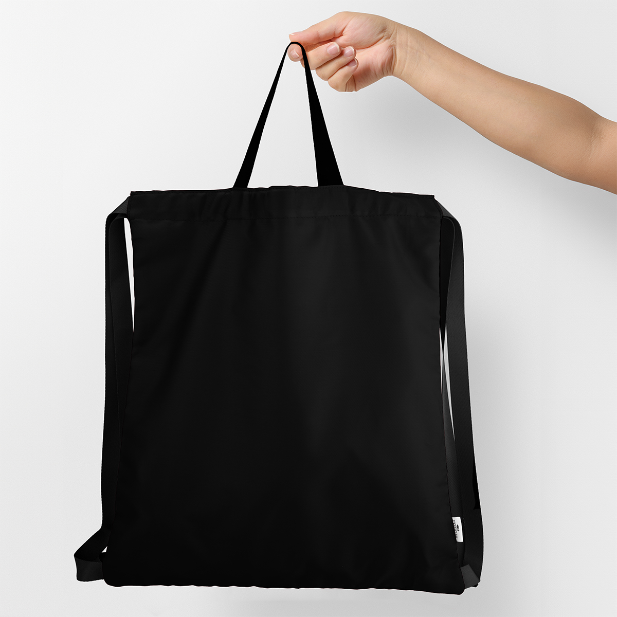 Joel rPET Drawstring Tote Bag 15
